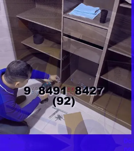 Montador de Móveis disponível! Montagem rápida e de qualidade. Chame agora!