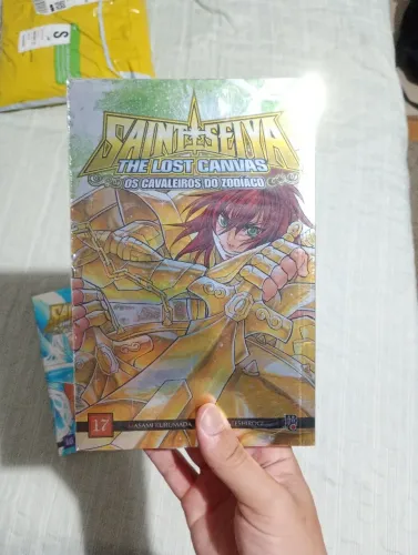 Mangá cavaleiros do zodíaco the Lost Canvas volume 17 lacrado