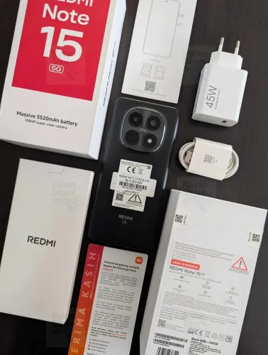 Smartphone Xiaomi Redmi Note 15 5G 256GB 8GB RAM Dual SIM Lacrado Entregamos