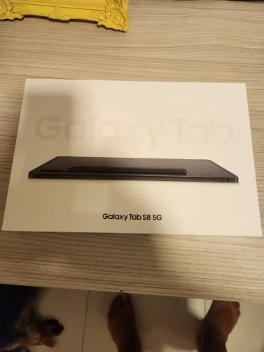 Tab S8 5G Samsung com S Pen e capa