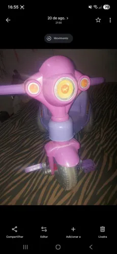 Velotou infantil menina
