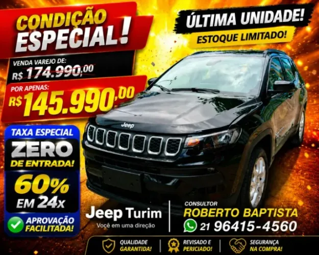 Jeep Compass Sport T270 1.3 TB 4X2 Flex AUT 2026