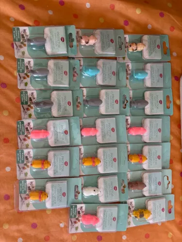 LOTE PROTETOR DE CABO USB BICHINHOS 