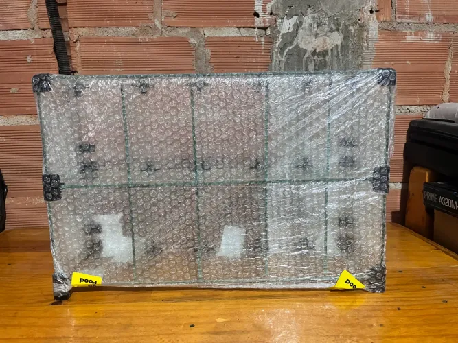 Baleiro Vidro Para Lojas Multiuso 0,50 X 0,30 X 0,15