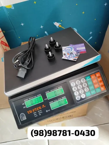 Balança Digital 40kg Disponível para Entrega