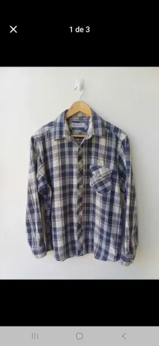 Camisa flanela tam M 