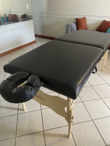 Maca Portátil Dobrável Legno Antares Spa - Madeira (80cm)