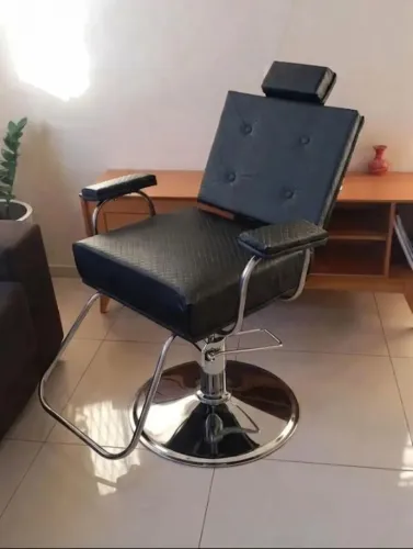 Cadeira salão cabeleireiro hidráulica