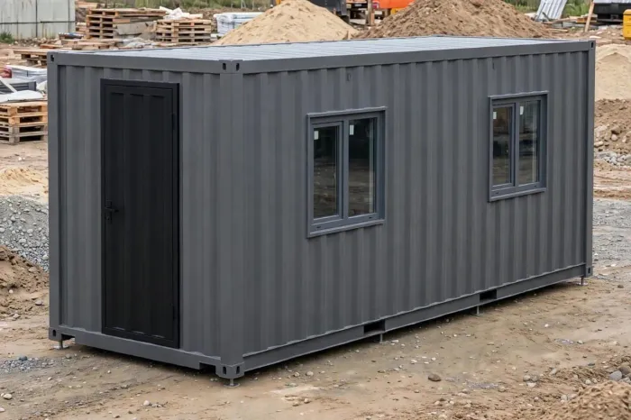 Fabricação de container de aço galvanizado para escritório 6 x 3