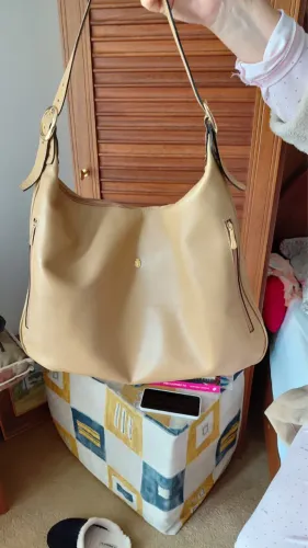 Bolsa de couro feminina 