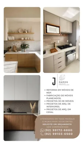 Arquitetura e Móveis Planejados em MDF
