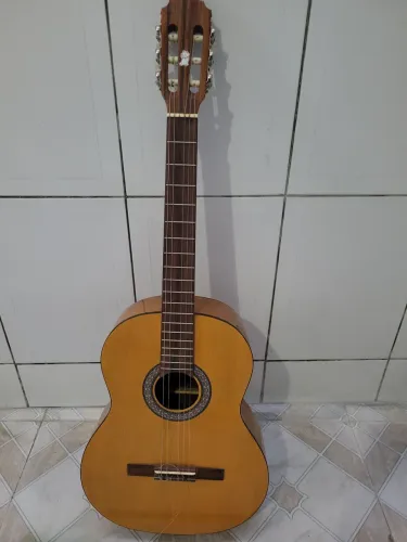 Violão Acústico Gianini com capa e suporte