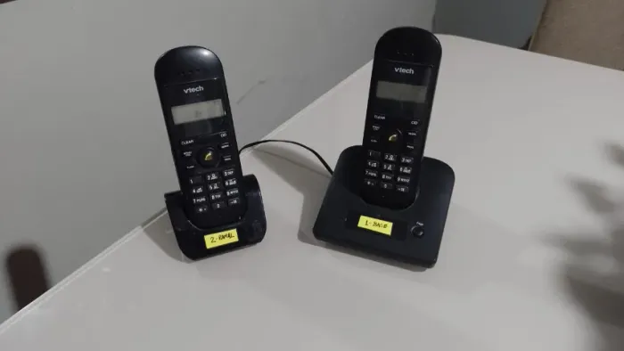 Telefone sem fio Vtech VT10 + Ramal - Perfeito estado