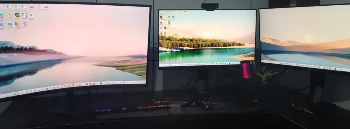PC GEMER ACOMPANHA 3 TELAS