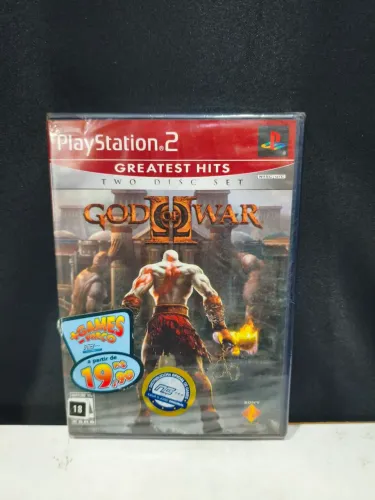 God of war II PS2 Lacrado original americano