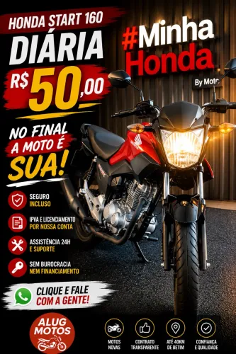 Aluguel com Aquisição Start 160 Zero km
