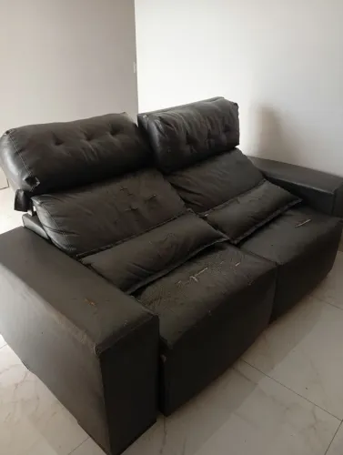 Sofá dois lugares com chaise