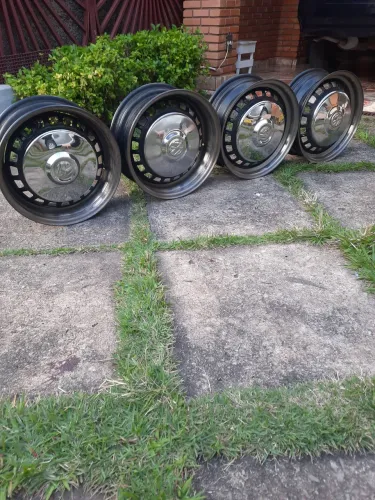Rodas Fusca 4 furos Taladas