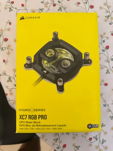 Bloco CPU Corsair XC7 soquete Intel apenas