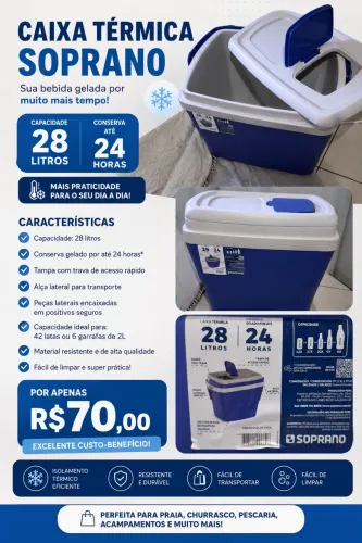 Venda de um cooler
