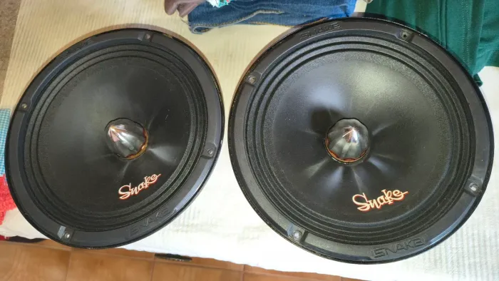 Par Médios Snake Pro ESV280 Alto Falante 8pol 280rms