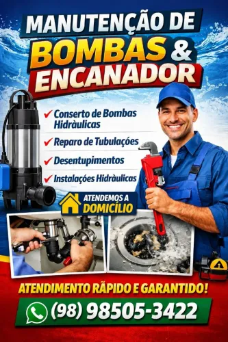 Manutenção bomba d'água etc