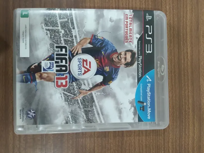 Capa Jogo FiFA13 - PS3 com manual