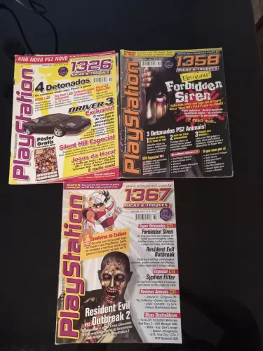 3 revista Playstation # 59,60,64