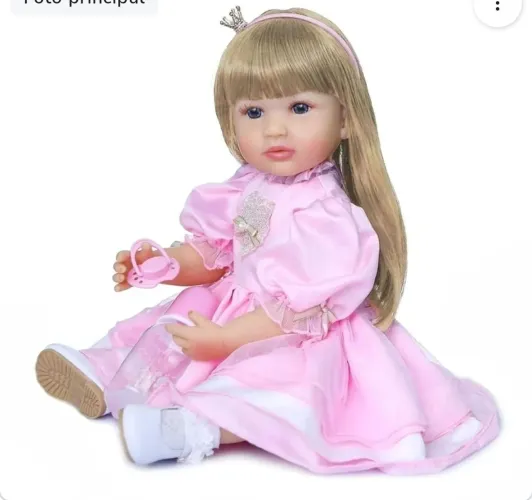 Linda boneca reborn original 