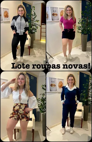 Lote roupas novas