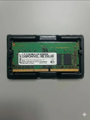 Memória RAM Notebook 8GB DDR4 3200MHz