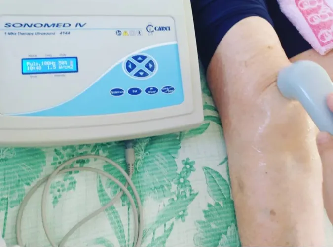 Ultrassom 1 MHz Fisioterapia