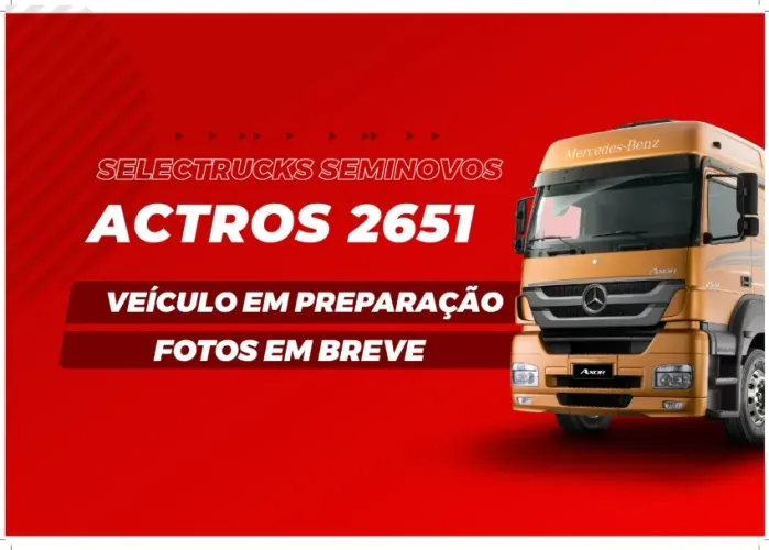 Mercedes-Benz Actros 2651 6x4.