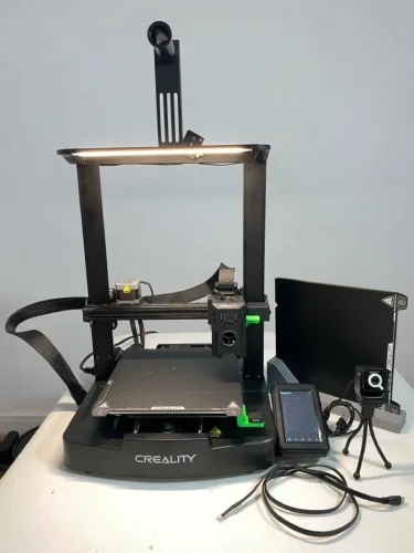 Creality Ender 3 V3 KE + LED Original + Sensor Ressonância + Câmera