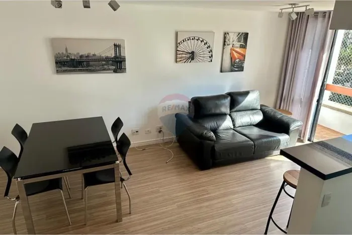 Locação apto duplex mobiliado 70m. Moema