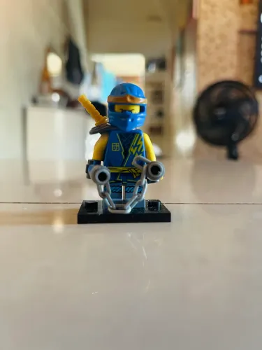 Boneco do Jay Ninjago Compatível com LEGO - Aproveite!