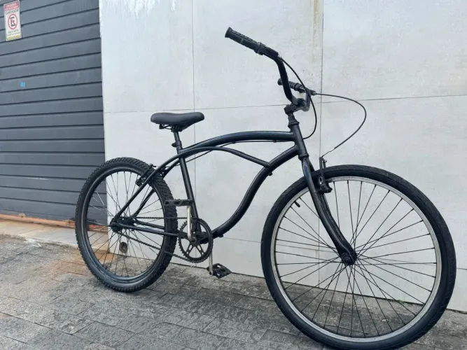 Bicicleta caiçara aro 26 revisada com nota 