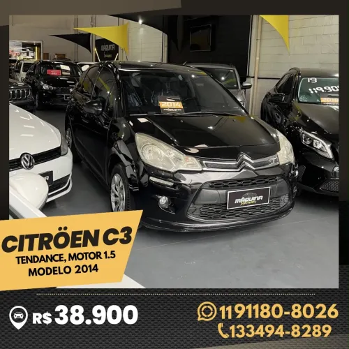 Citroen C3 Tendance 1.5 Flex 8V 5P Mec. 2014