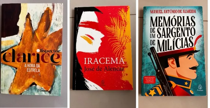 Livro a hora da estrela + Iracema + memórias de um sargento de milicias
