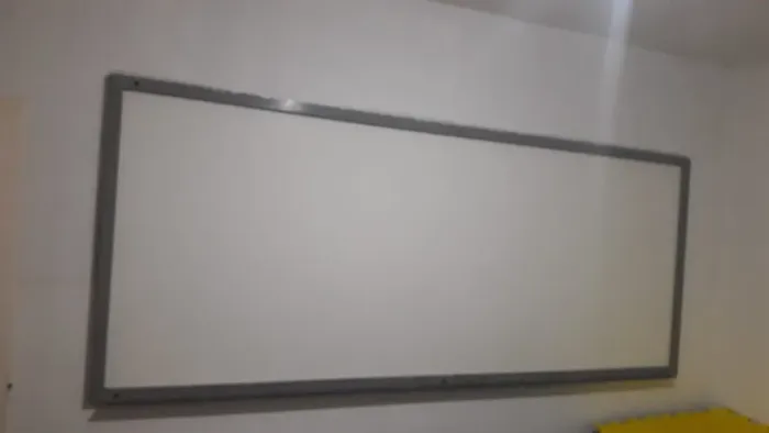 QUADRO GRANDE BRANCO PARA SALA DE AULA