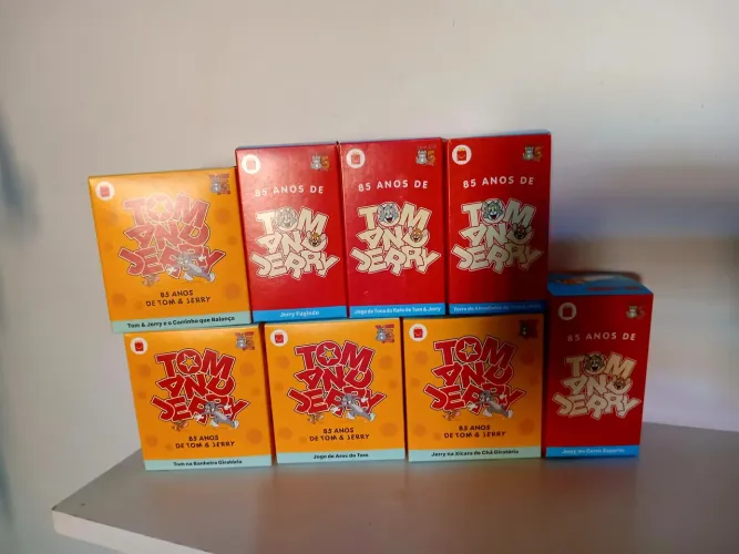 Coleção completa tom e jerry mcdonald's lacrado