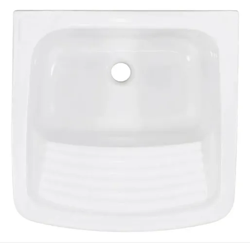 Tanque De Louça 50x51 29l Branco Fiori