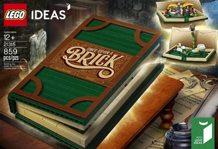 Lego Ideas 21315 Livro Dobrável Once Upon A Brick Pronta Entrega