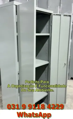Armário de Aço para Igreja e Casa - Frete Gratis para Bh Minas Gerais - Novo