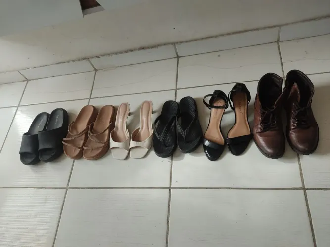 Todo esses Sapatos por 120