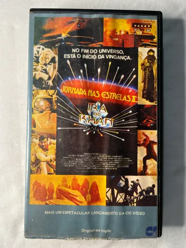 Vhs jornada nas estrela 2 a ira de khan