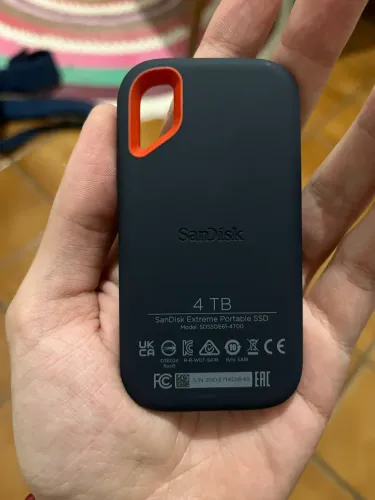 SSD Extreme Sandisk 4TB