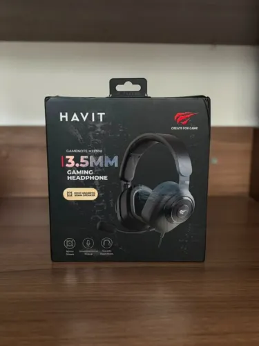 Headset Gamer HAVIT H2230D Preto Driver 50mm P2 Microfone Destacável (Fazemos Entregas!)
