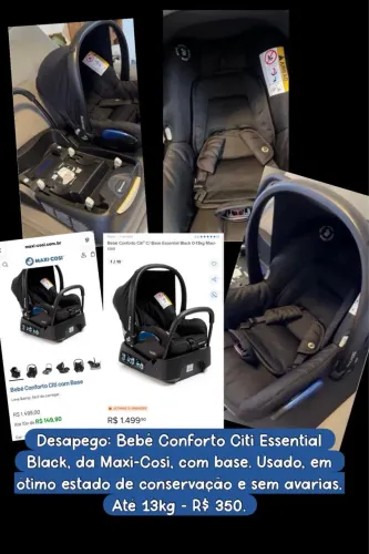 Bebê conforto Maxi Cosi