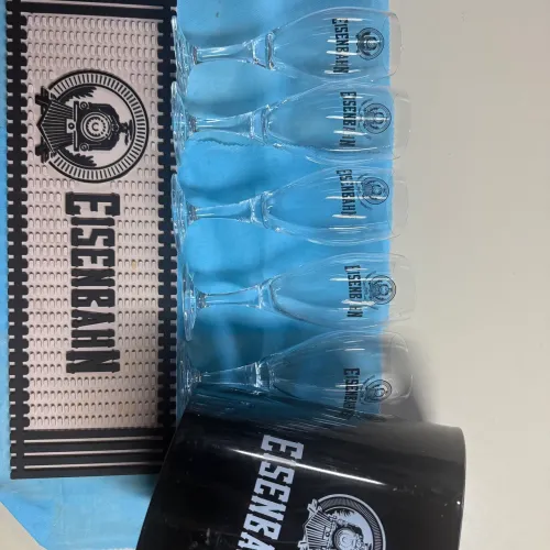 Kit taças /porta copos/ balde cerveja Eisenbahn